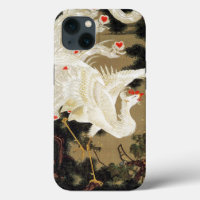 Old Pine Tree and White Phoenix by Ito Jakuchu