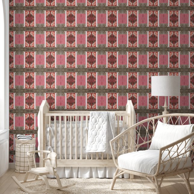 Old pink, white and grey wall small (Kids)