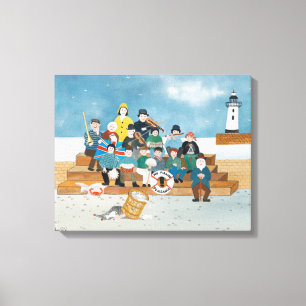 Old Pirates of Penzance Canvas Print