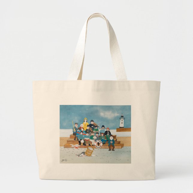 Old Pirates of Penzance Large Tote Bag (Front)