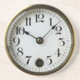 Old Pocket Watch Coaster