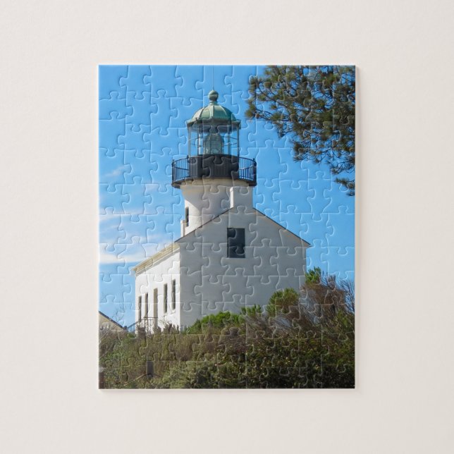 Old Point Loma Lighthouse Jigsaw Puzzle (Vertical)