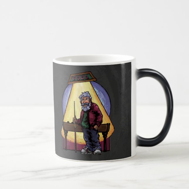 Old Pool players Magic Mug (Right)