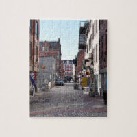 Old Port Portland ME Maine Cobblestone Street