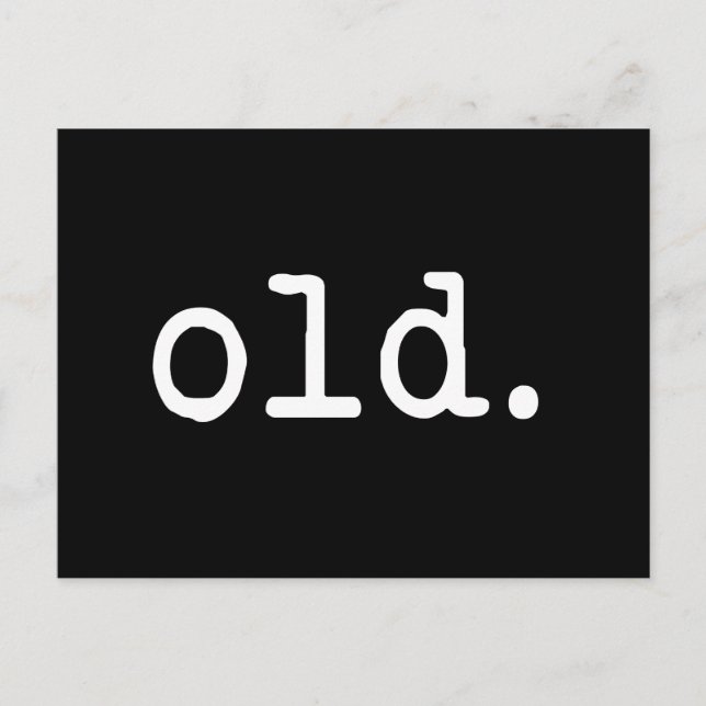 Old. Postcard (Front)