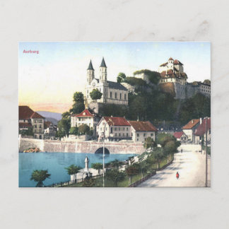 Old Postcard - Aarburg, Aargau, Switzerland