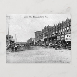 Old Postcard - Abilene, Texas.