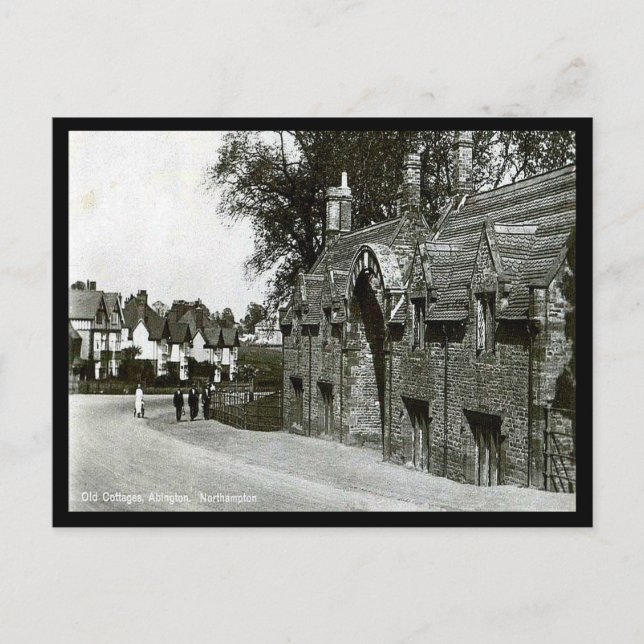 Old Postcard - Abington, Northampton (Front)