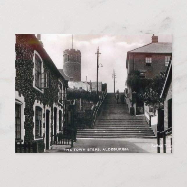Old Postcard - Aldeburgh, Suffolk (Front)