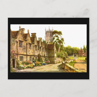 Old Postcard - Almshouses, Chipping Campden