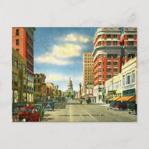 Old Postcard - Austin Texas