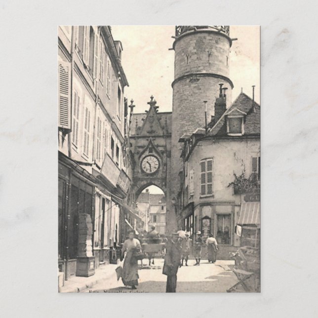 Old Postcard - Auxerre, Yonne, France (Front)