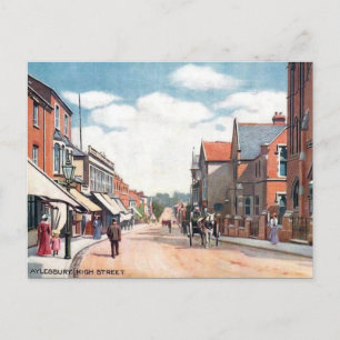Old Postcard - Aylesbury, Buckinghamshire