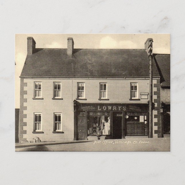 Old Postcard - Ballinagh, Co Cavan, Ireland (Front)