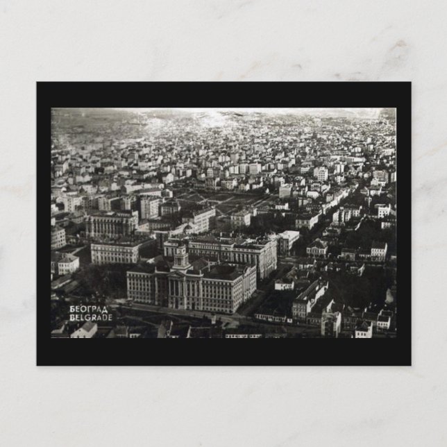 Old Postcard - Belgrade (Front)