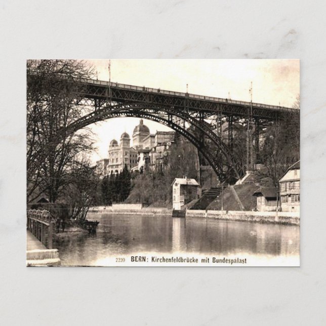 Old Postcard - Bern, Switzerland (Front)