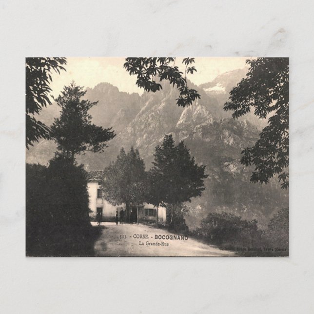 Old Postcard - Bocognano, Corse du Sud (Front)