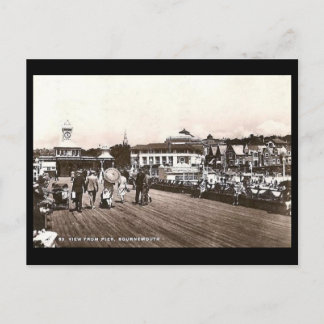 Old Postcard - Bournemouth Pier