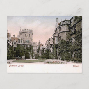 Old Postcard - Brasenose College, Oxford