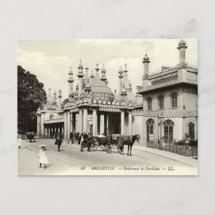Old Postcard - Brighton Pavilion