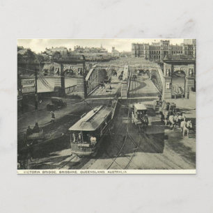 Old Postcard - Brisbane, Queensland