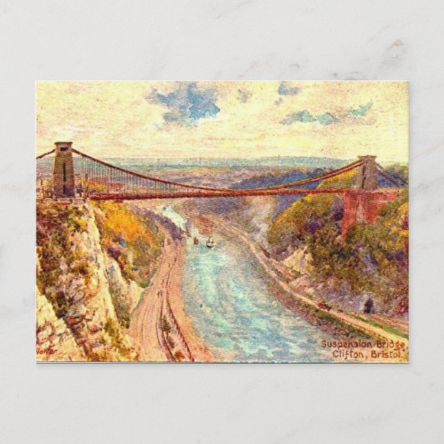 Old Postcard - Bristol, England (Front)