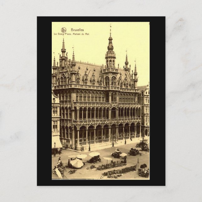 Old Postcard - Brussels, Maison du Roi (Front)