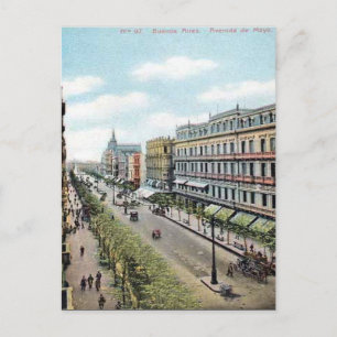 Old Postcard - Buenos Aires, Argentina