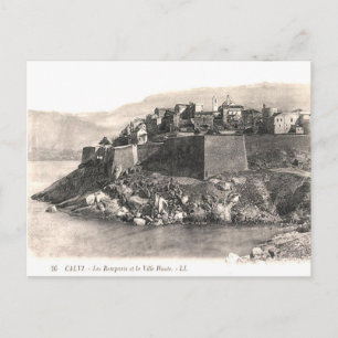 Old Postcard - Calvi, Haute Corse