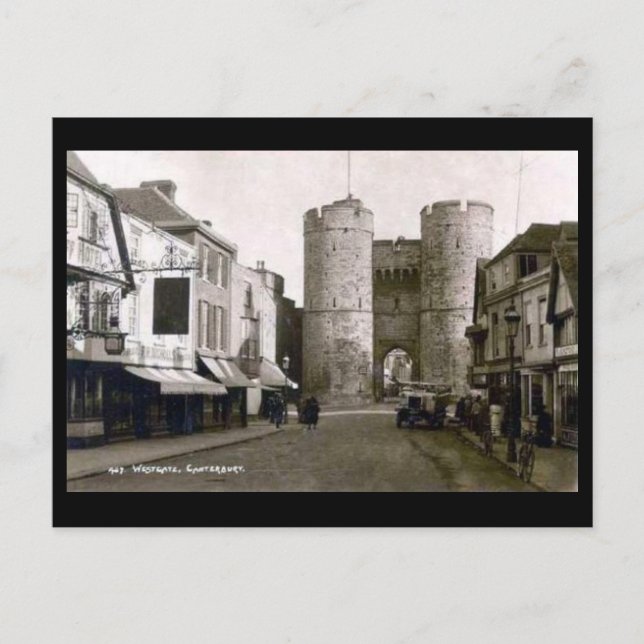 Old Postcard - Canterbury, Kent (Front)