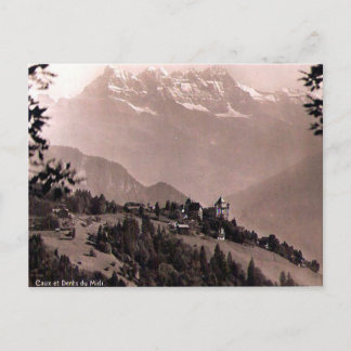 Old Postcard - Caux, Vaud, Switzerland