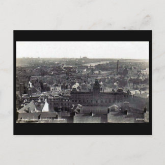 Old Postcard - Central Swansea, Wales