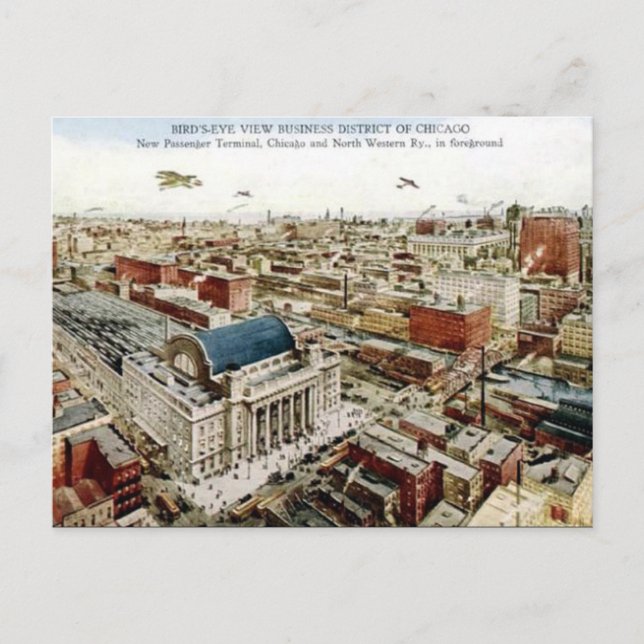 Old Postcard - Chicago, Illinois (Front)