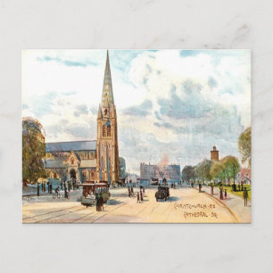 Old Postcard - Christchurch, NZ