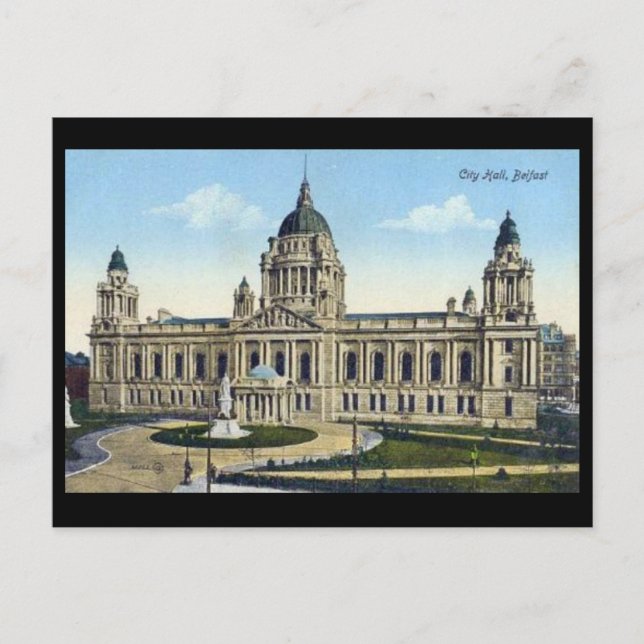 Old Postcard - City Hall, Belfast (Front)