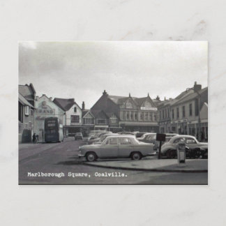 Old Postcard - Coalville, Leicestershire