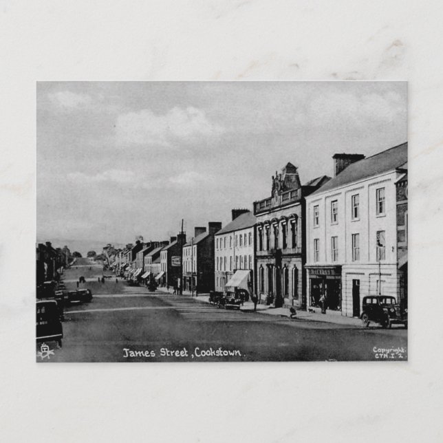 Old Postcard - Cookstown, Co Tyrone (Front)
