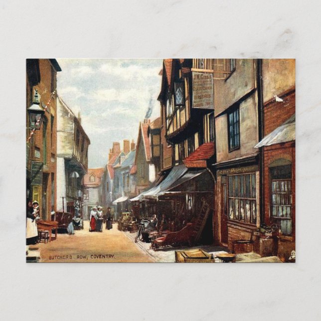 Old Postcard - Coventry, Warwickshire (Front)
