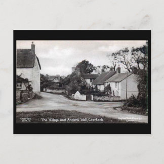 Old Postcard - Crantock, Cornwall