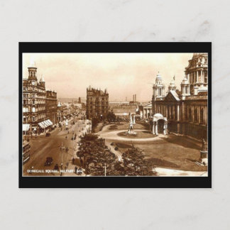 Old Postcard - Donegall Square, Belfast