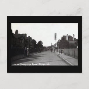Old Postcard - Drummond Road, Skegness