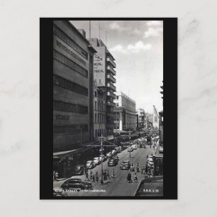 Old Postcard - Eloff Street, Johannesburg