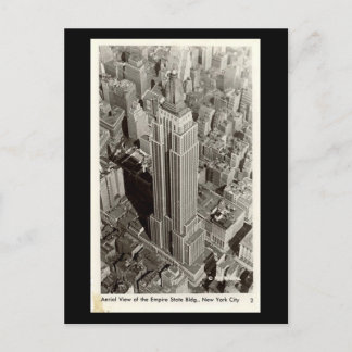 Old Postcard - Empire State Building, NYC