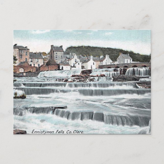 Old Postcard - Ennistymon, Co Clare, Ireland (Front)