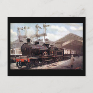 Old Postcard - Euston, Scotch Express
