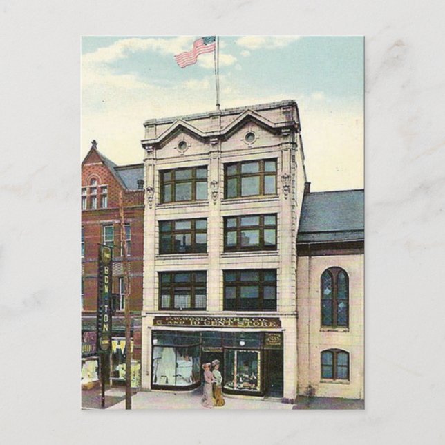 Old Postcard - F W Woolworth's, York, Pennsylvania (Front)