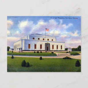 Old Postcard - Fort Knox, Kentucky, USA