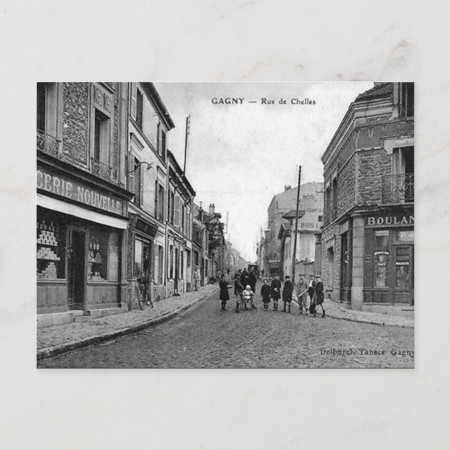 Old Postcard - Gagny, Seine-St-Denis (Front)