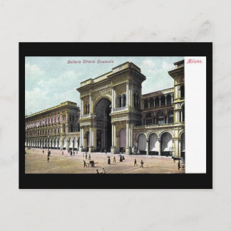 Old Postcard - Galleria Vittorio Emanuele