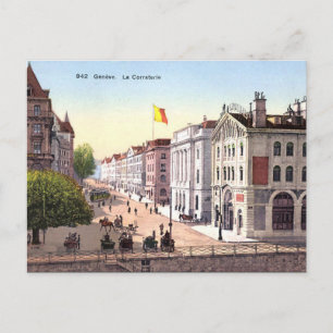 Old Postcard - Geneva, Switzerland